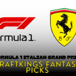 Formula 1 Italian Grand Prix DraftKings Picks