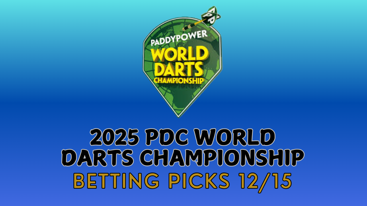 2025 PDC World Darts Championship Preview, Picks, and Best Bets