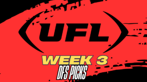 UFL Week 3 DFS Picks 2025