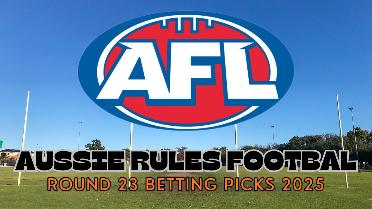 Aussie Rules Football Round 23 Betting Picks 2025