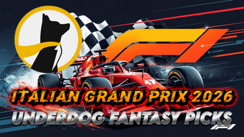 Italian Grand Prix 2026 Underdog Fantasy Picks